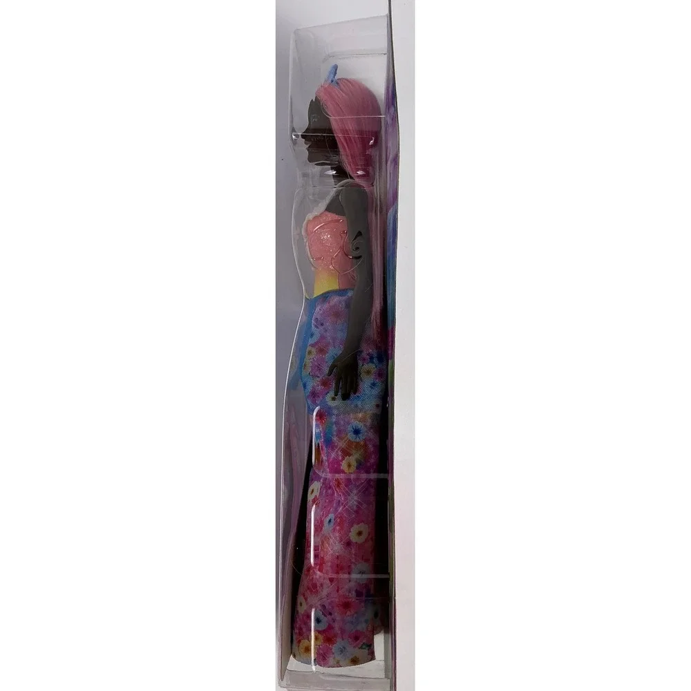 Barbie Dreamtopia Princess‎ Doll Pink Hair Rainbow Dress HGR14 Mattel 2021 New